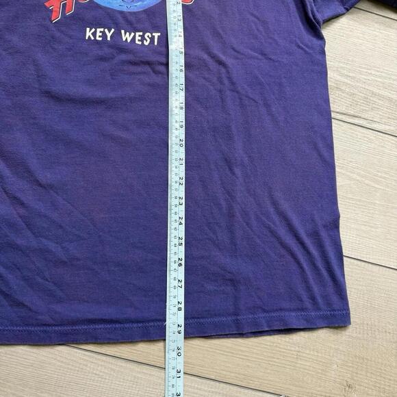 Vintage Planet Hollywood Key West T-Shirt XL Made in USA 90s Single Stitch Faded - Picture 7 of 7